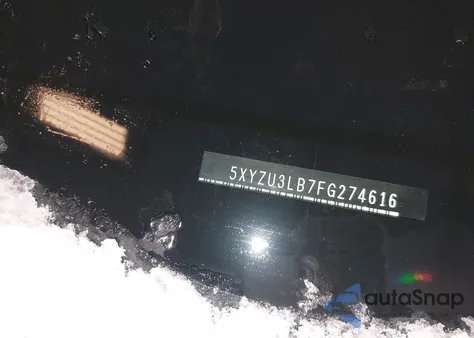 2015 Hyundai Santa Fe Sport 2.4L from USA, damaged, VIN 5XYZU3LB7FG274616